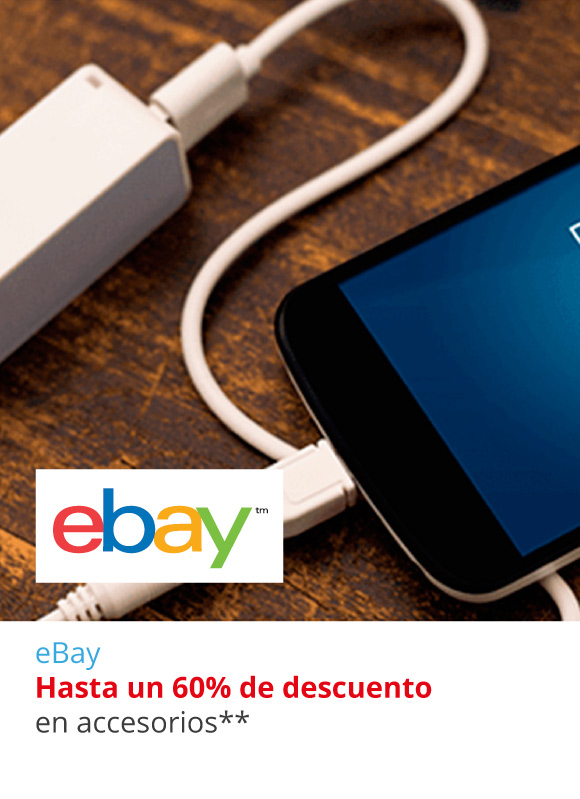 EBAY - Hasta un 60% de descuento en accesorios 